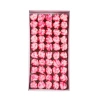 Tulip flower head soap flower, diy flower head bouquet soap flower, artificial flower gift box, Qixi Festival gift, Teachers' Day Item Picture